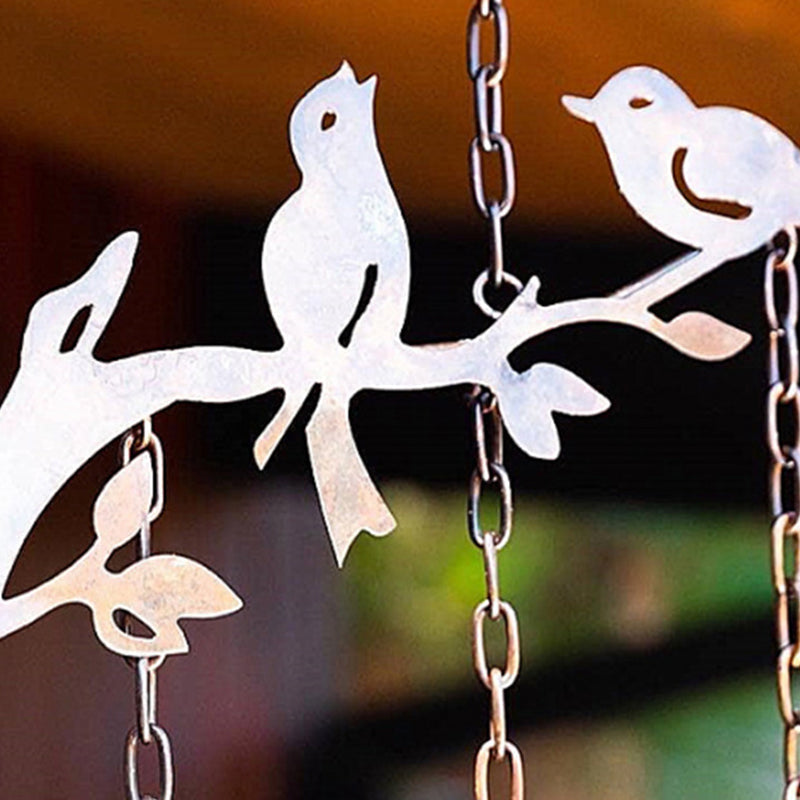 Serena Metal Bird Wind Chime with Bells 4