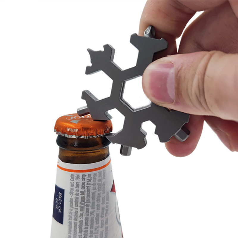 SnowMate 18 in 1 Stainless Steel Snowflake Multi Tool 8