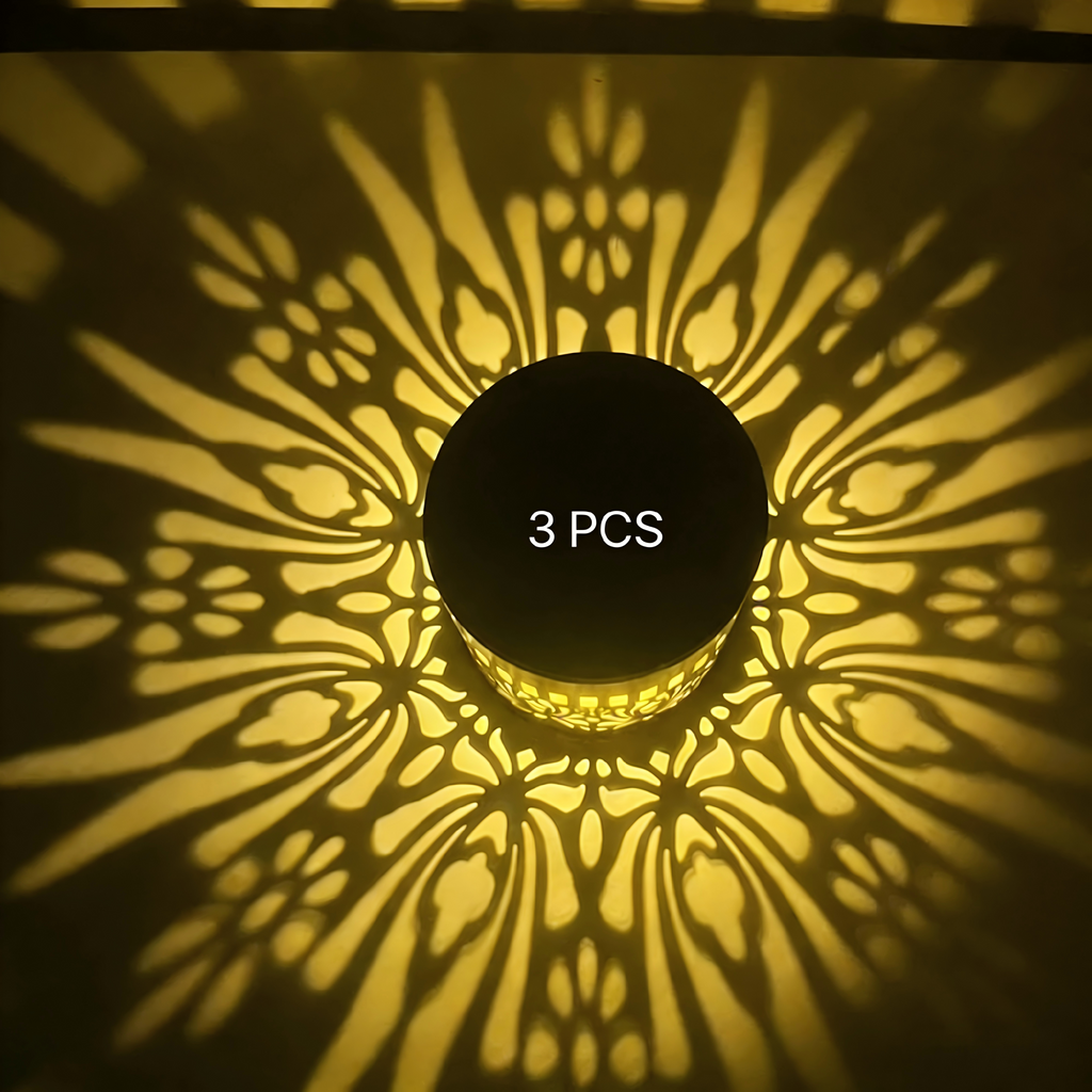 Aura Boho Solar Lantern 8
