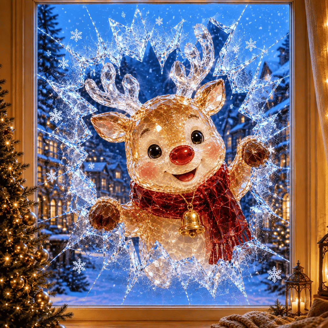 CrystalNoel 3D Christmas Window Sticker 7