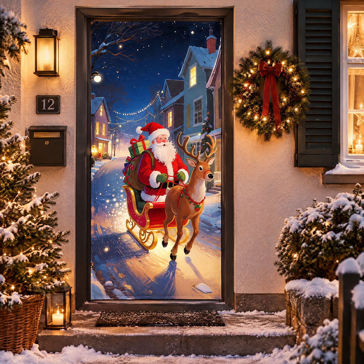 DoorNoel XXL Christmas Door Cover 2