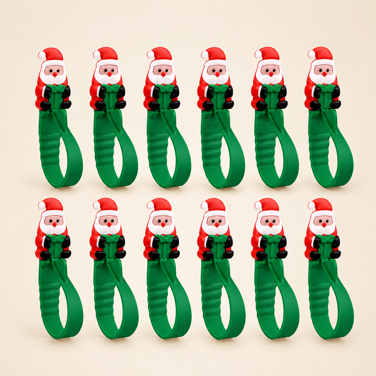 SantaGrip Adhesive Christmas Hooks 1