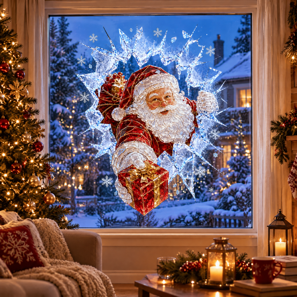 CrystalNoel 3D Christmas Window Sticker 2
