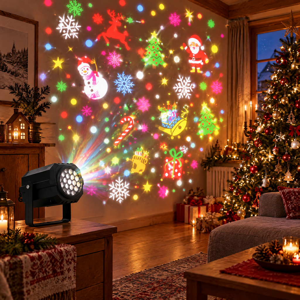 NoelBeam Rotating LED Christmas Projector 2