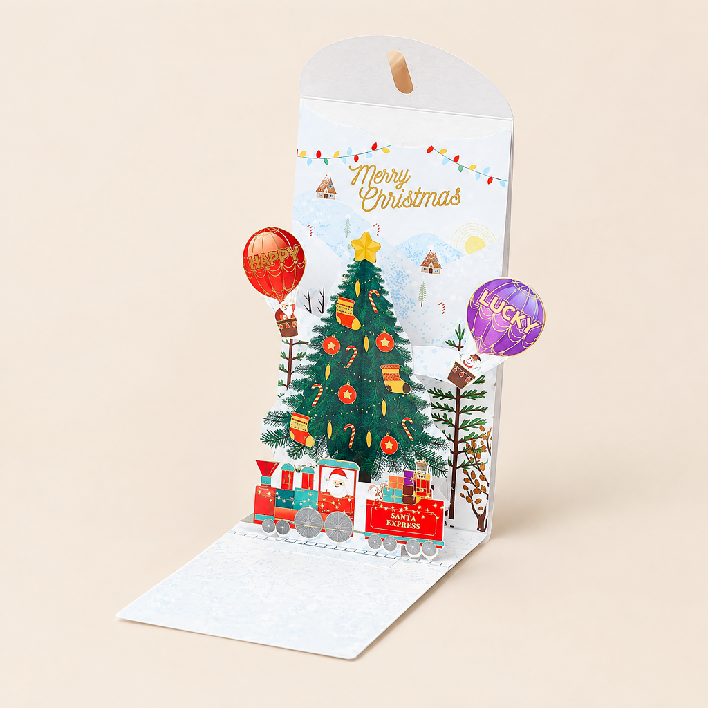 FestivaPop 3D Christmas Pop Up Money Cards 1