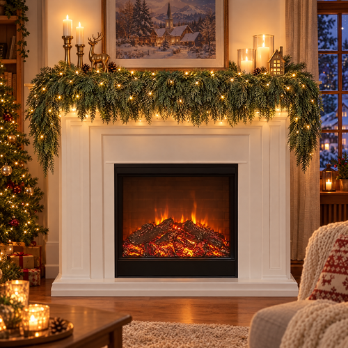 Cedrina Cedar Garland Set of 2 2
