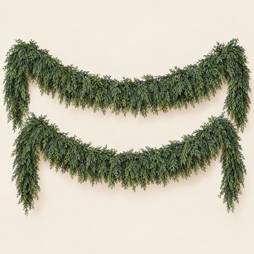 Cedrina Cedar Garland Set of 2 1
