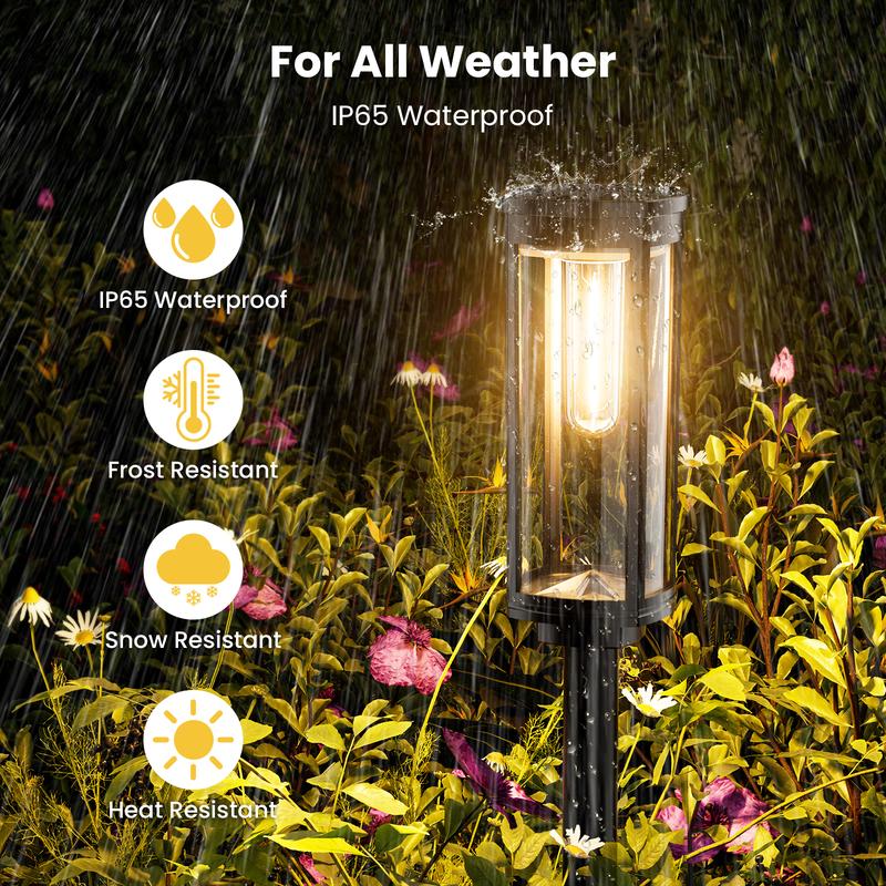 PylonGlow Solar Pathway Lights 1