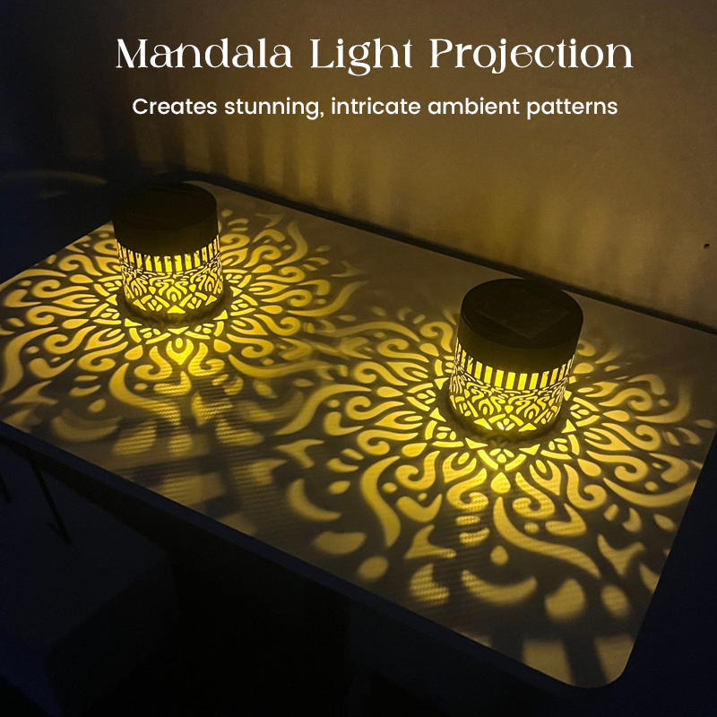 Aura Boho Solar Lantern 10