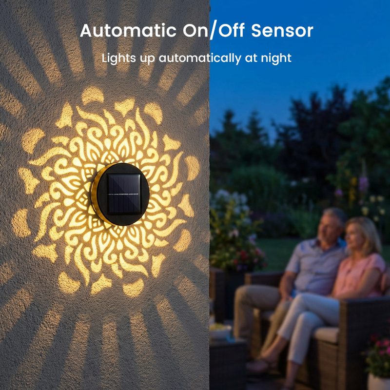 Aura Boho Solar Lantern 12