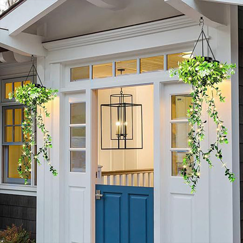 IvyGlow Solar Hanging Lamp with Artificial Ivy 3