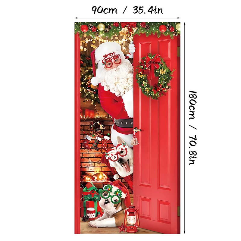 DoorNoel XXL Christmas Door Cover 5