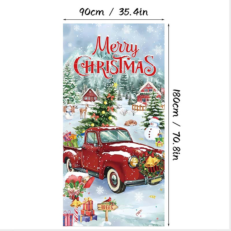 DoorNoel XXL Christmas Door Cover 9