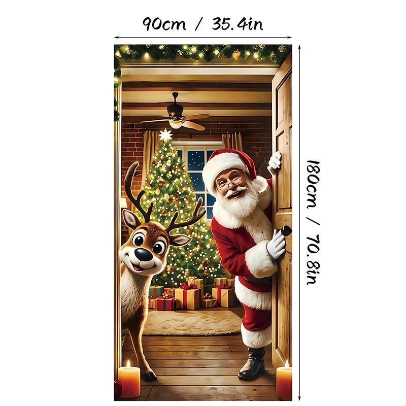 DoorNoel XXL Christmas Door Cover 12