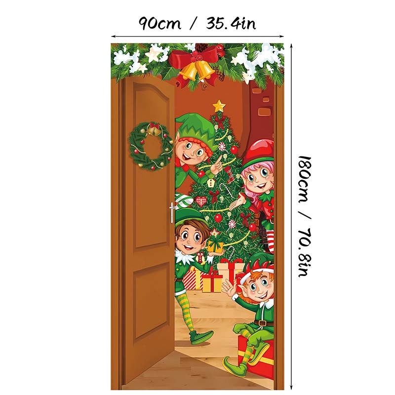 DoorNoel XXL Christmas Door Cover 14
