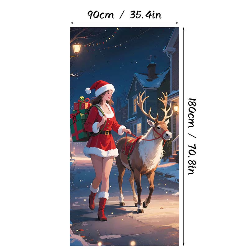 DoorNoel XXL Christmas Door Cover 18