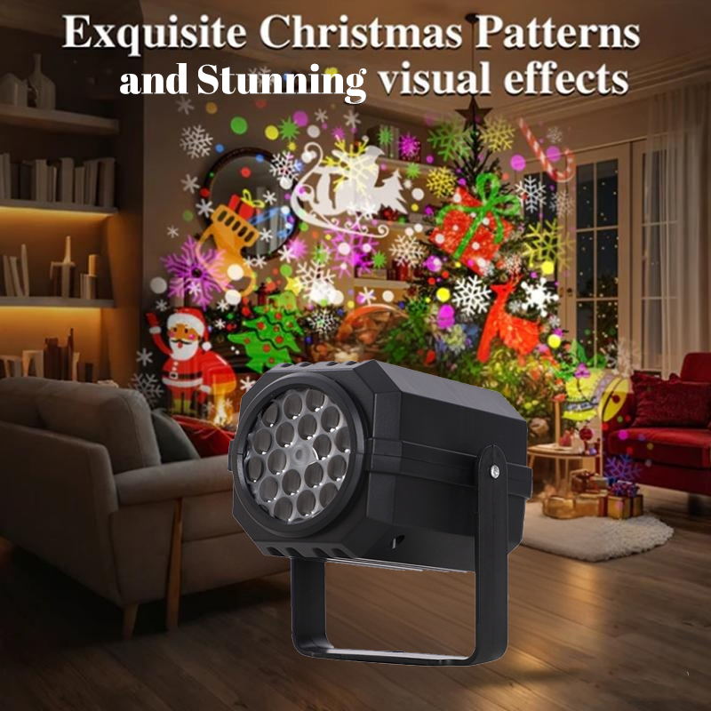 NoelBeam Rotating LED Christmas Projector 4