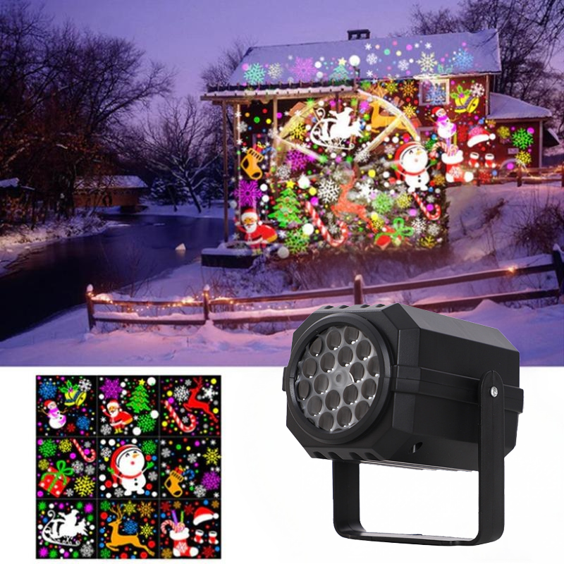NoelBeam Rotating LED Christmas Projector 7