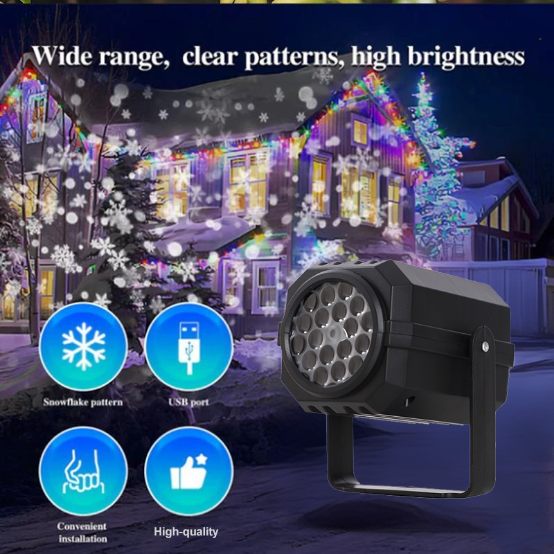 NoelBeam Rotating LED Christmas Projector 8