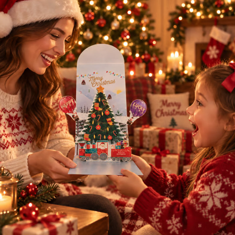 FestivaPop 3D Christmas Pop Up Money Cards 9