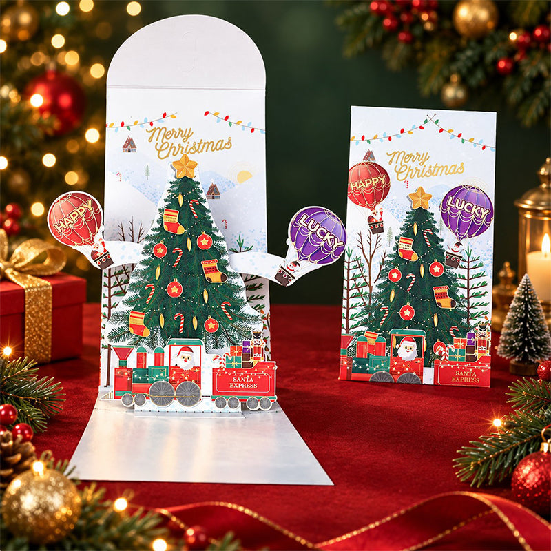 FestivaPop 3D Christmas Pop Up Money Cards 11